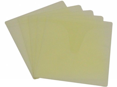 Zomo CD Sleeves 100 Pieces Yellow