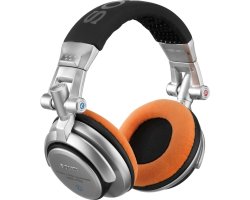 Zomo Earpad Set VELOUR for Sony MDR-V700 DJ and Allen & Heath XD53/ XD2-53 Tangerine