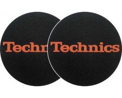 Zomo 2x Slipmats Technics Logo Red