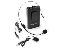 Vonyx BP10 Bodypack microphone set 863.1 MHz