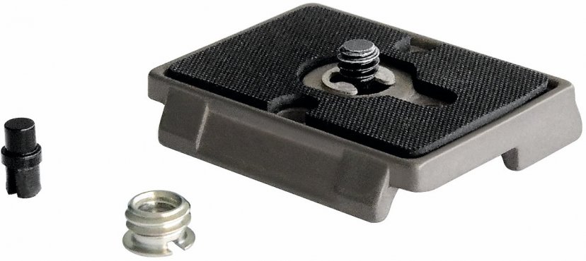 Manfrotto Quick Release Plate With 1/4" Screw And Rubber Grip (200PL)
