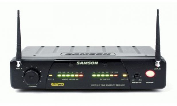 Samson CR77 - příjmač s adaptérem