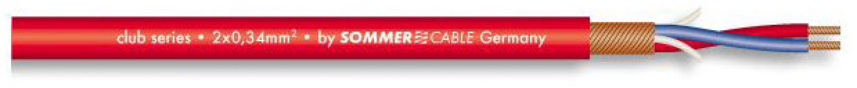 Sommer Cable 200-0053 CLUB SERIES MKII - ČERVENÝ
