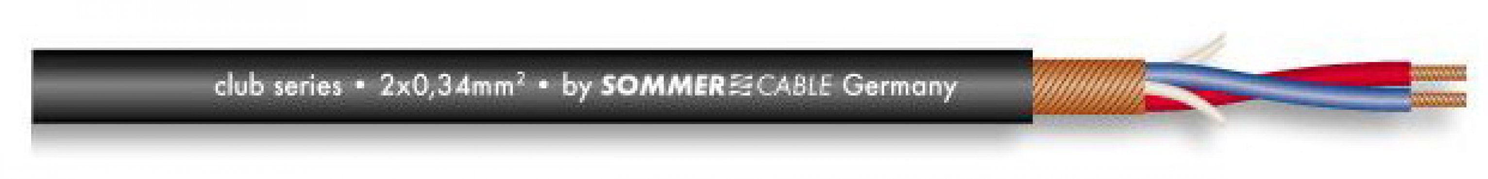 Sommer Cable 200-0051 CLUB SERIES MKII - ČERNÝ