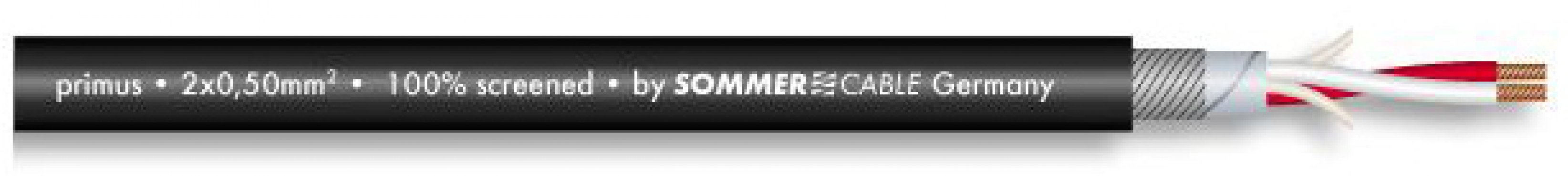 Sommer Cable 200-0151 PRIMUS - ČERNÝ