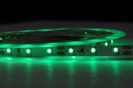 eLite LED páska SMD3528, zelená, 12V, 1m, 60 LED/m
