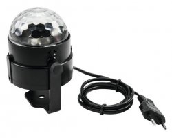 Eurolite LED mini Half Ball 3x 1W RGB, paprskový efekt