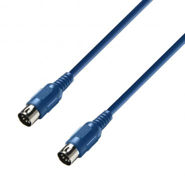 Adam Hall Cables K3MIDI0150BLU
