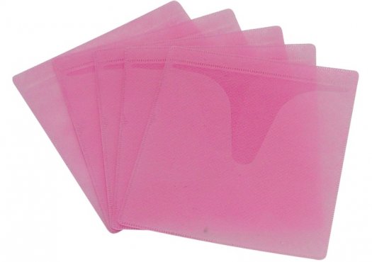Zomo CD Sleeves 100 Pieces Pink