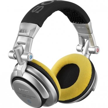 Zomo Earpad Set VELOUR for Sony MDR-V700 DJ and Allen & Heath XD53/ XD2-53 Yellow