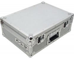 Zomo PC-100/2 Flightcase 2x Pioneer CDJ-100 Silver