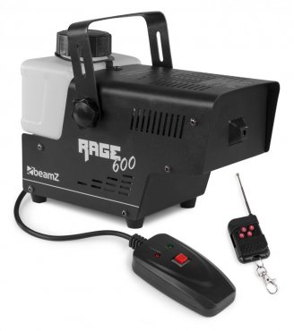 BeamZ Rage 600 Výrobník kouře s bezdrátovým ovladačem