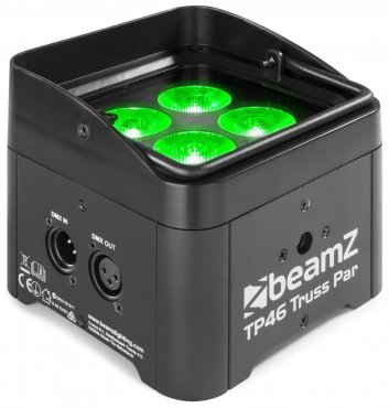BeamZ TP46 Truss PAR reflektor, 4x4W QCL RGB-UV, DMX
