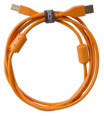 UDG Ultimate Audio Cable USB 2.0 A-B Orange Straight 2m