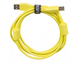 UDG Ultimate Audio Cable USB 2.0 A-B Yellow Straight 1m