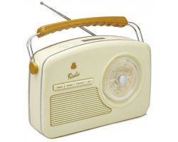 GPO Rydell Nostalgic DAB Radio Cream