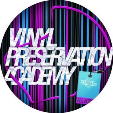 Ortofon DJ Slipmat Stripes Vinyl Preservation Academy