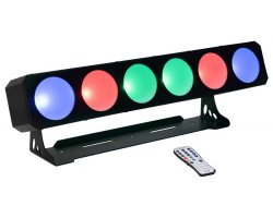 Eurolite LED BAR 6x30W COB RGB, 38, DMX