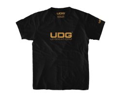 UDG T-Shirt UDGGEAR Logo Black/Gold L