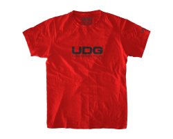 UDG T-Shirt UDGGEAR Logo Red/Black XL