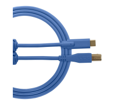UDG Ultimate Audio Cable USB 2.0 C-B Blue Straight 1,5m