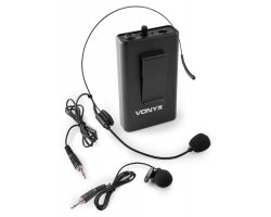 Vonyx BP10 Bodypack microphone set 864.5 MHz