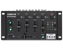 Vonyx STM3025 4-Channel Mixer USB/MP3/BT