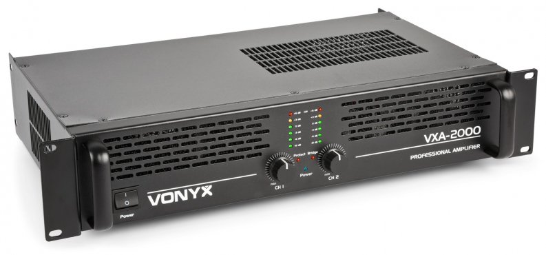 Vonyx PA Amplifier VXA-2000 II 2X 1000W