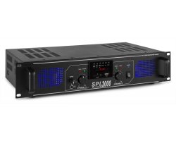 Skytec SPL 2000BTMP3 Amplifier Blue LED + EQ Black