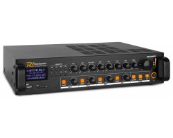 Power Dynamics PDV240MP3 PA Mixer Amplifier 240W/100V 4 Zones