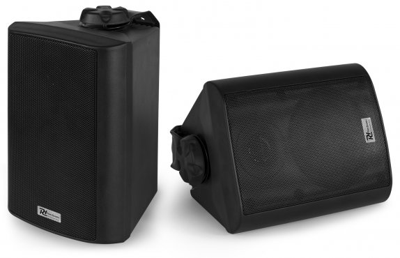 Power Dynamics BC40V Black Speaker Pair 100V 8 OHM 4" 100W - IPX5