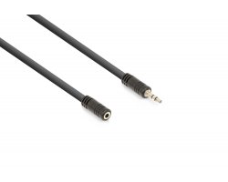 Vonyx CX338-6 kabel 3,5 mm stereo samec - 3,5 mm stereo samice (6m)
