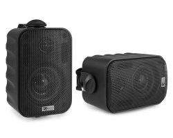 Power Dynamics BGO30 Speaker Set In/Outdoor 3" 60W BLACK