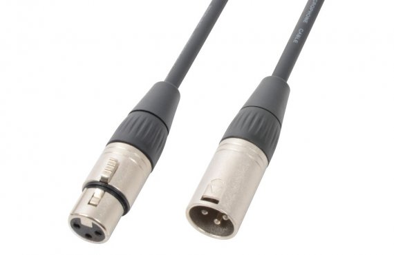 Power Dynamics CX100-1 DMX kabel XLR (M) - XLR (F) 1,5m