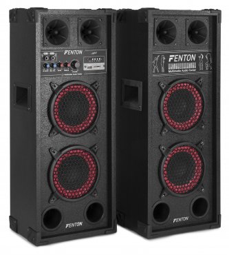 Fenton SPB-26 PA Active Speaker SET 2x 6.5" BT