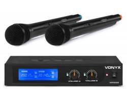 Vonyx WM522 Micro VHF 2CH HH Display