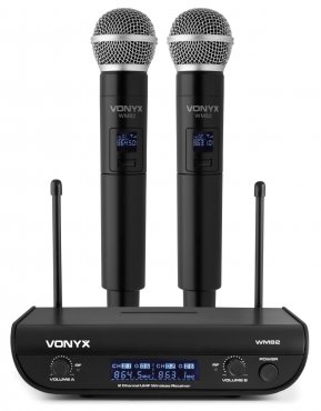 Vonyx WM82 Micro UHF digital 2ch HH