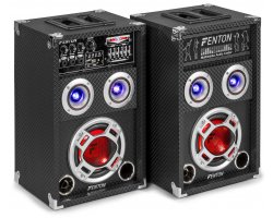 Fenton KA-06 Active Speaker Set 6.5" USB/RGB LED 400W