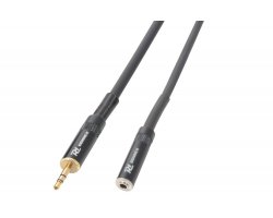Power Dynamics CX90-1 Cable 3.5mm Stereo Male - 3.5mm Stereo Female 1.5M
