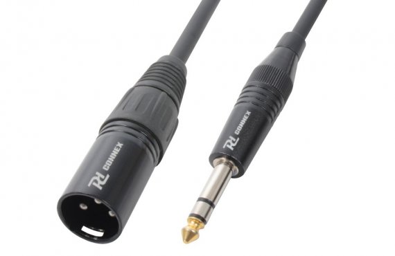 Power Dynamics CX44-8 Cable XLR Male - 6.3 mm Stereo 8.0M