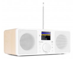 Audizio Rome Wi-Fi internetové stereo DAB+ rádio, bílé