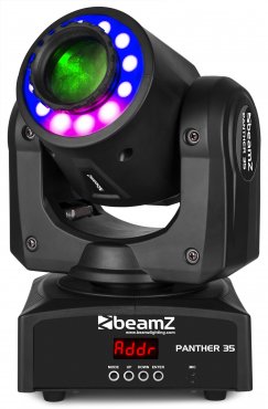 BeamZ Panther 35 Led Spot Otočná hlava s LED Ring