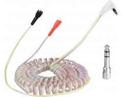 Zomo Spiral Cable for Sennheiser HD 25 - 3,5m Transparent