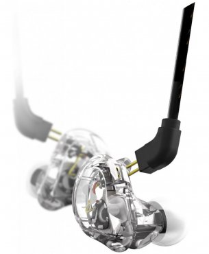 Stagg SPM-235 In-Ear sluchátka, transparentní
