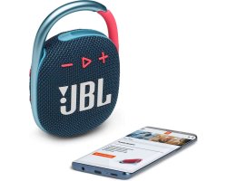 JBL Clip 4 Blue/Coral