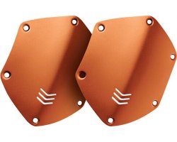 V-Moda M-200 Custom Shield Rust Orange