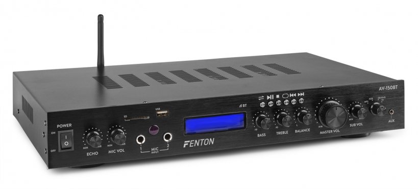 Fenton AV-150BT 5 Kanálový zesilovač pro domácí kina s bluetooth, USB a SD kartou