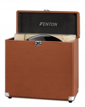 Fenton RC30 Přepravní obal na vinylové desky, hnědá barva