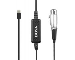 BOYA BY-BCA7 Mikrofonní redukce XLR-lighting