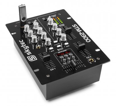 Skytec STM-2300 2 kanálový mix pult s USB/MP3